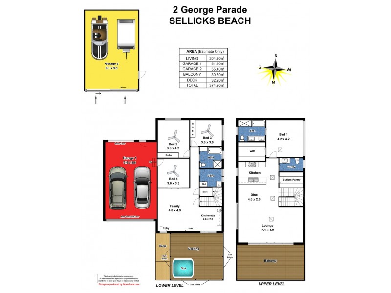 2 George Parade, Sellicks Beach SA 5174 Floorplan
