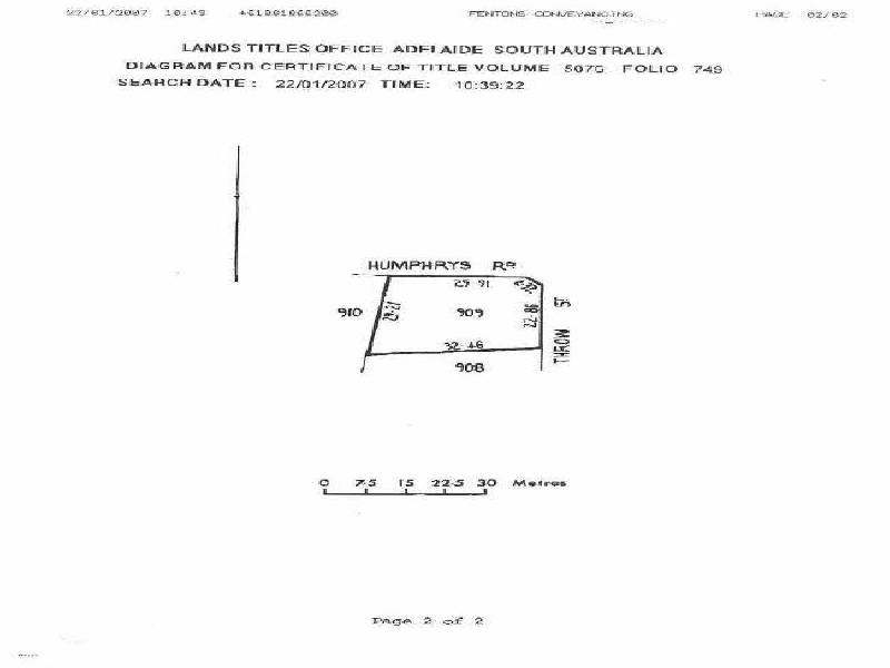 Lot 909 Humphrys Road, Aldinga Beach SA 5173