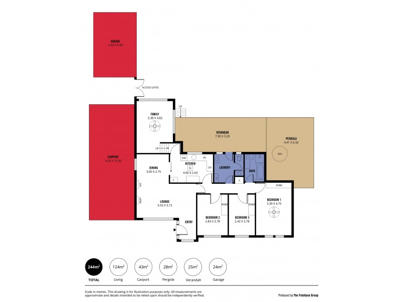 17 Kelly Road, Christies Beach SA 5165 Floorplan