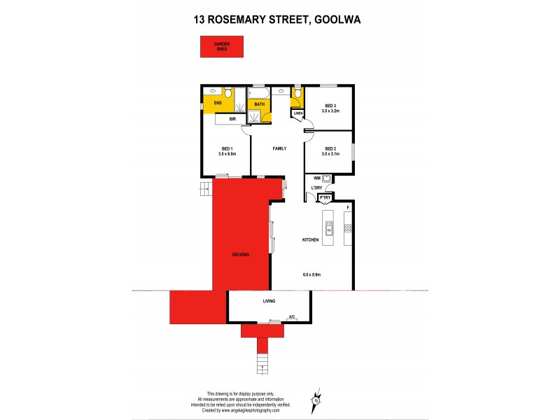 13 Rosemary Street, Goolwa Beach SA 5214 Floorplan