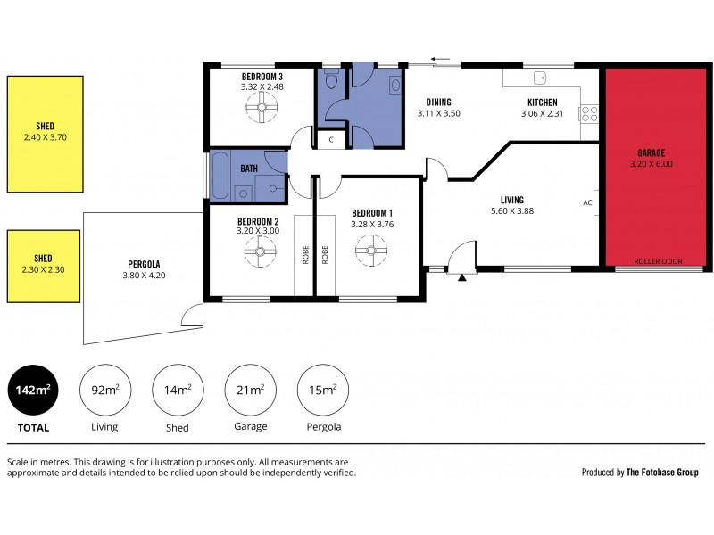 U1/2 Blacker Road, Aldinga Beach SA 5173 Floorplan