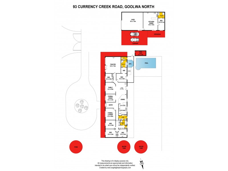93 Currency Creek Road, Goolwa North SA 5214 Floorplan