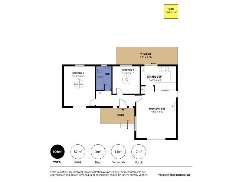 3 Ferris Street, Christies Beach SA 5165 Floorplan