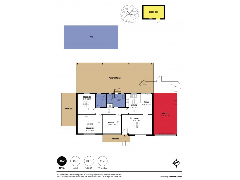 4 Adrian Street, Christie Downs SA 5164 Floorplan
