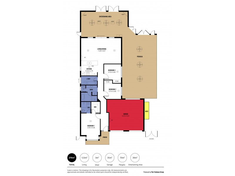 24 Halcyon Cct, Aldinga Beach SA 5173 Floorplan
