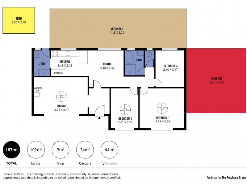 52 Gordon Street, Aldinga Beach SA 5173 Floorplan
