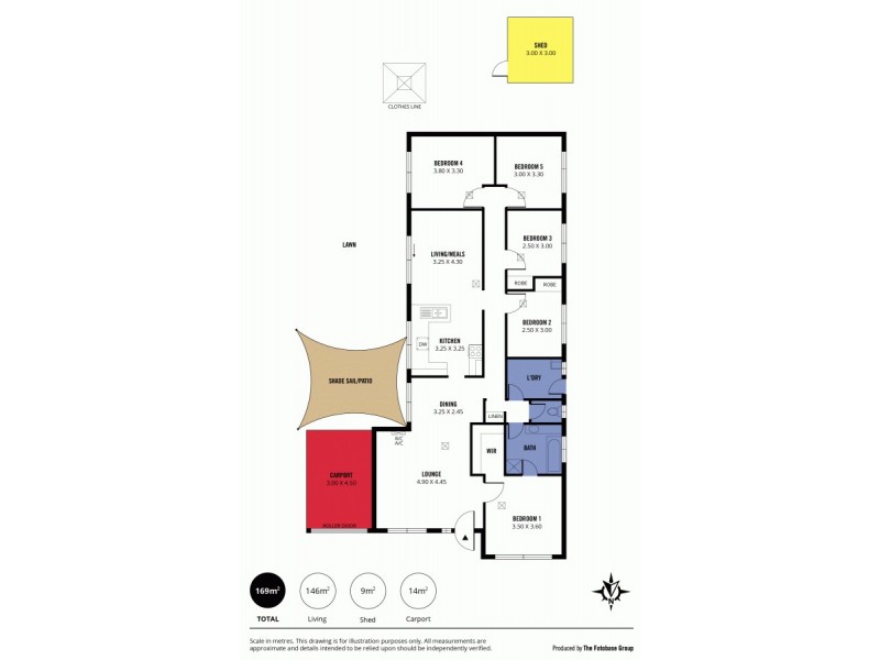30 Lantern Drive, Seaford Rise SA 5169 Floorplan
