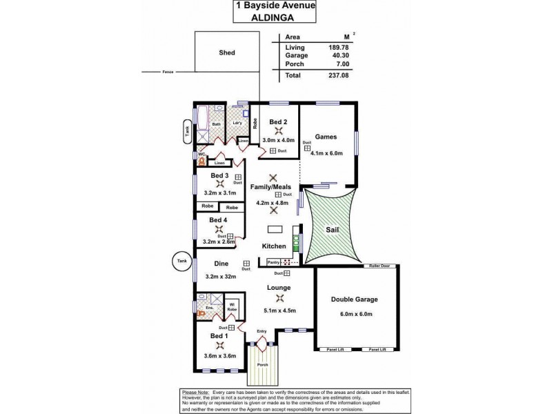 1 Bayside Avenue, Aldinga Beach SA 5173