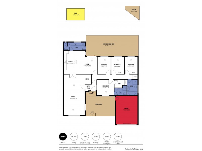 41 Elgin Avenue, Christies Beach SA 5165 Floorplan