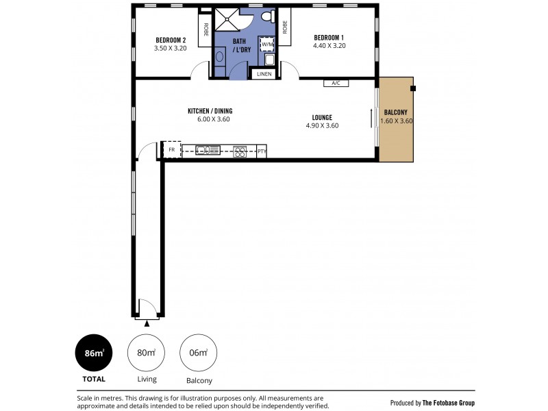 Unit 7-2 Grey Box Avenue, Noarlunga Centre SA 5168 Floorplan