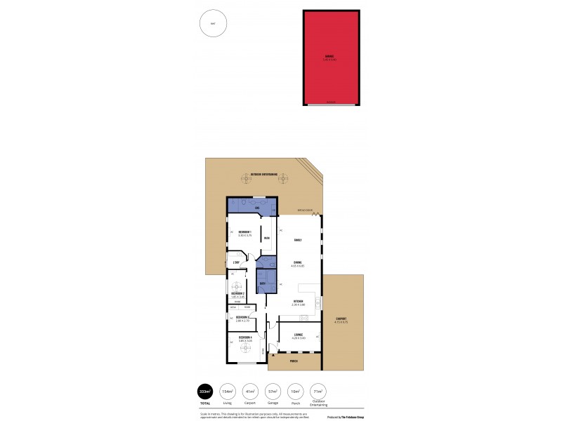 8 Storey Avenue, Aldinga Beach SA 5173 Floorplan