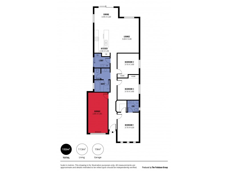 3 Kuta Place, Aldinga Beach SA 5173 Floorplan
