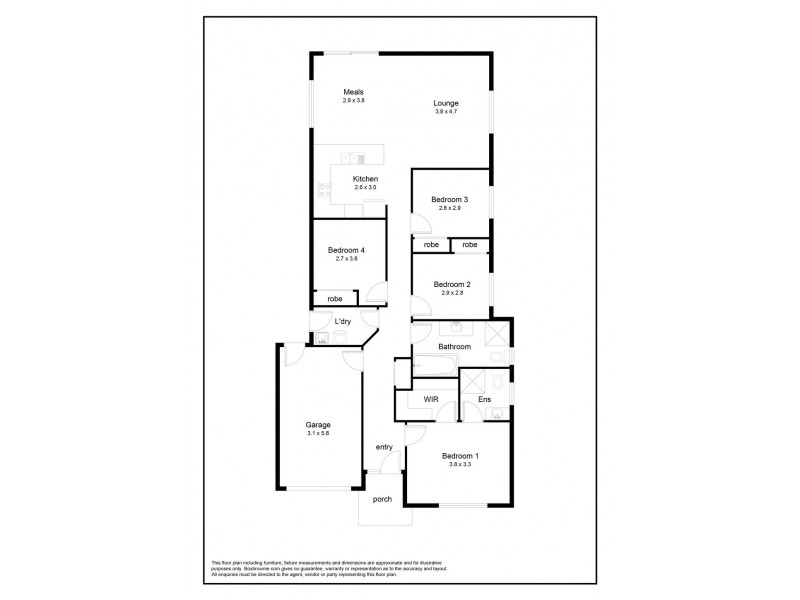 20 Emerald Boulevard, Aldinga Beach SA 5173 Floorplan