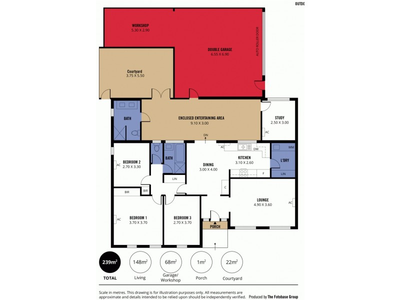 27 Selway Terrace, O’sullivan Beach SA 5166 Floorplan