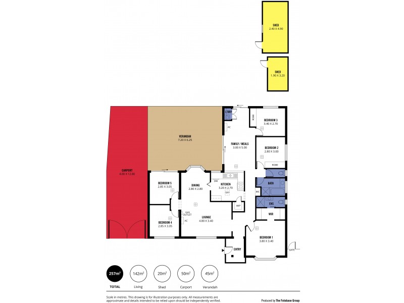 9 Lydiate Road, Noarlunga Downs SA 5168 Floorplan