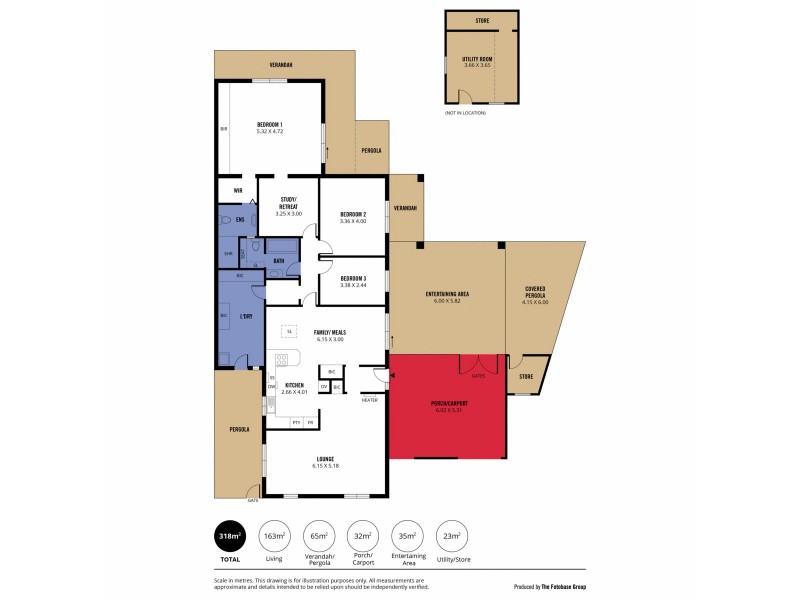 3 Vincent Crescent, Morphett Vale SA 5162 Floorplan