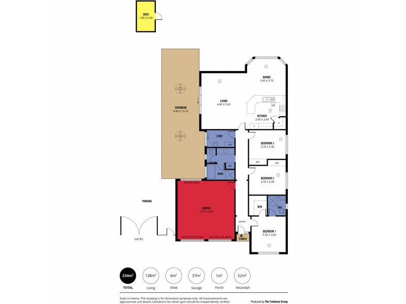 88 Quinliven Road, Aldinga Beach SA 5173 Floorplan