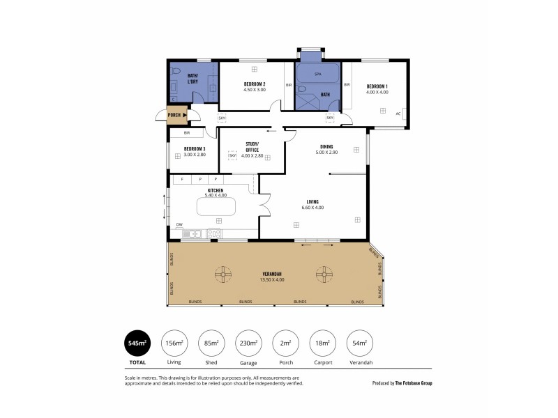 306 Ryan Road, Sellicks Hill SA 5174 Floorplan
