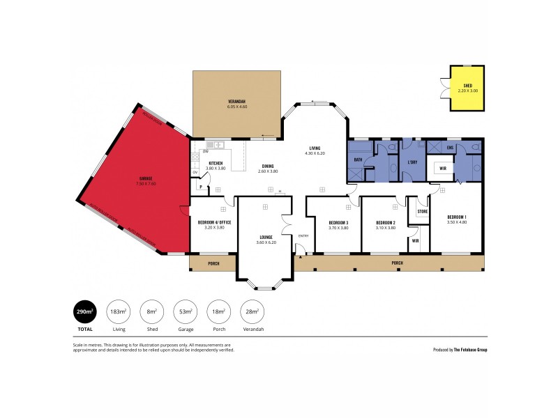 16 Horizon Avenue, Seaford Rise SA 5169 Floorplan