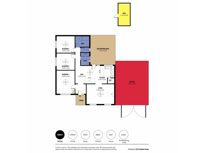 47 Belair Avenue, Port Willunga SA 5173 Floorplan