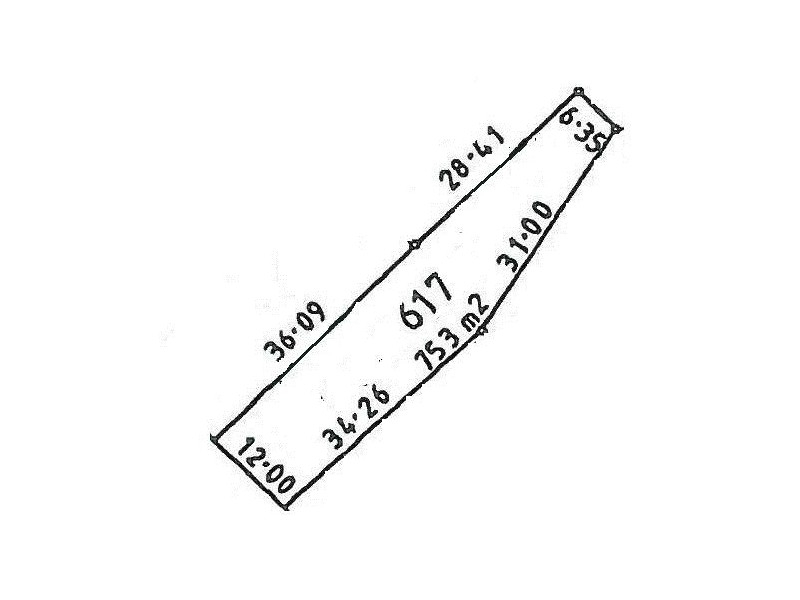 Lot 617 Greenlees Parade, Aldinga Beach SA 5173 Floorplan