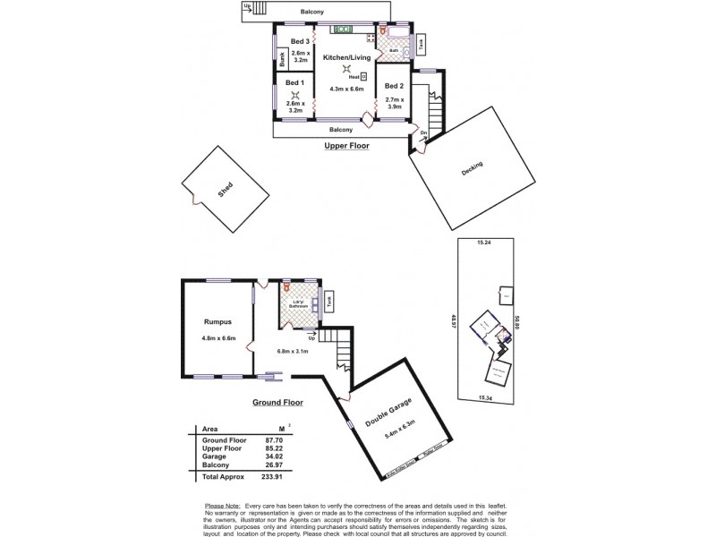 15 Palmer Street, Aldinga Beach SA 5173 Floorplan