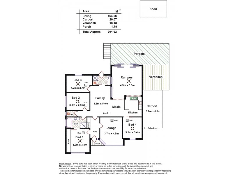 53 Port Road, Port Willunga SA 5173 Floorplan