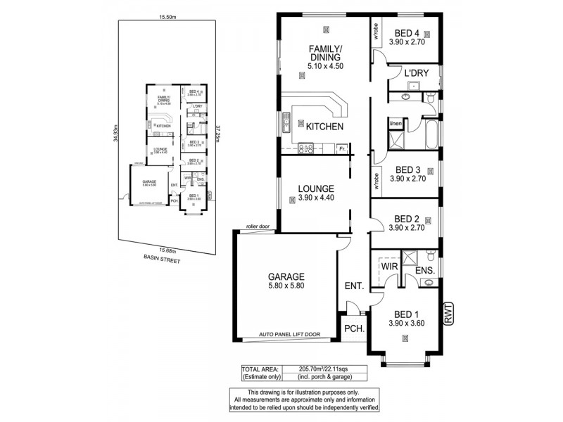 36 Basin Street, Aldinga Beach SA 5173 Floorplan