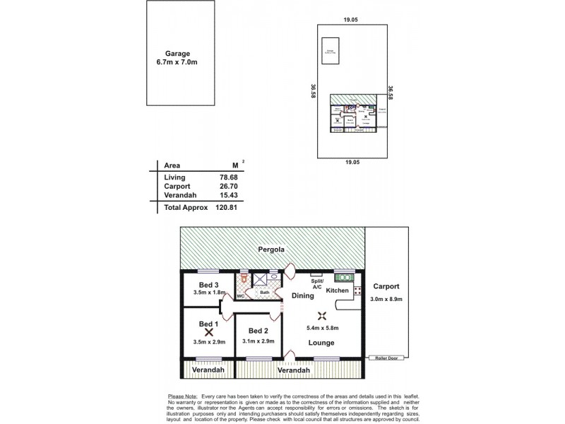 20 Seaview Street, Aldinga Beach SA 5173 Floorplan