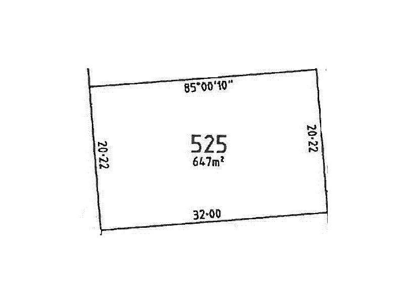 Lot 525 Evergreen Court, Aldinga Beach SA 5173 Floorplan