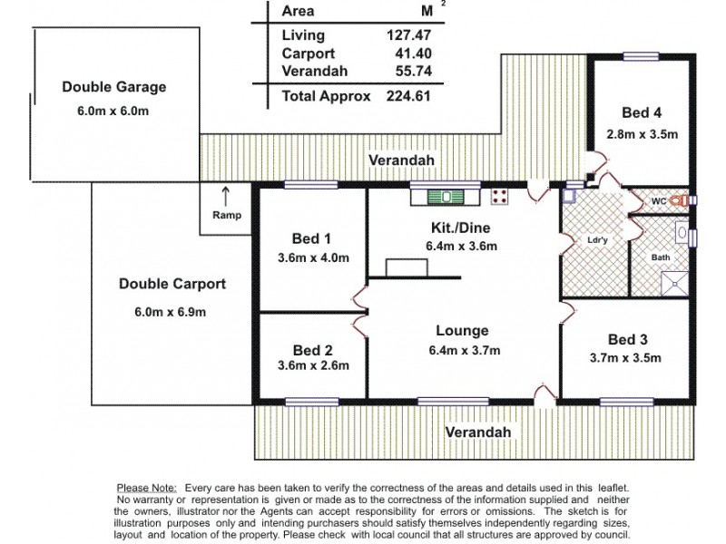 18 Amber Grove, Myponga SA 5202 Floorplan