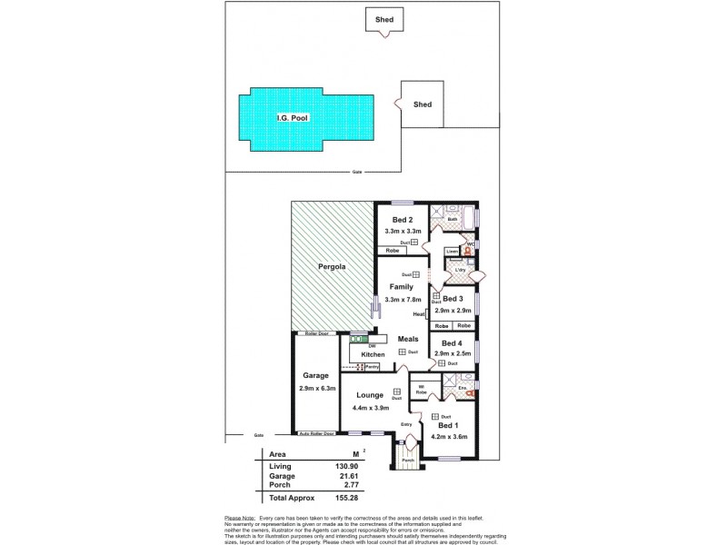 27 Cockle Avenue, Aldinga Beach SA 5173 Floorplan