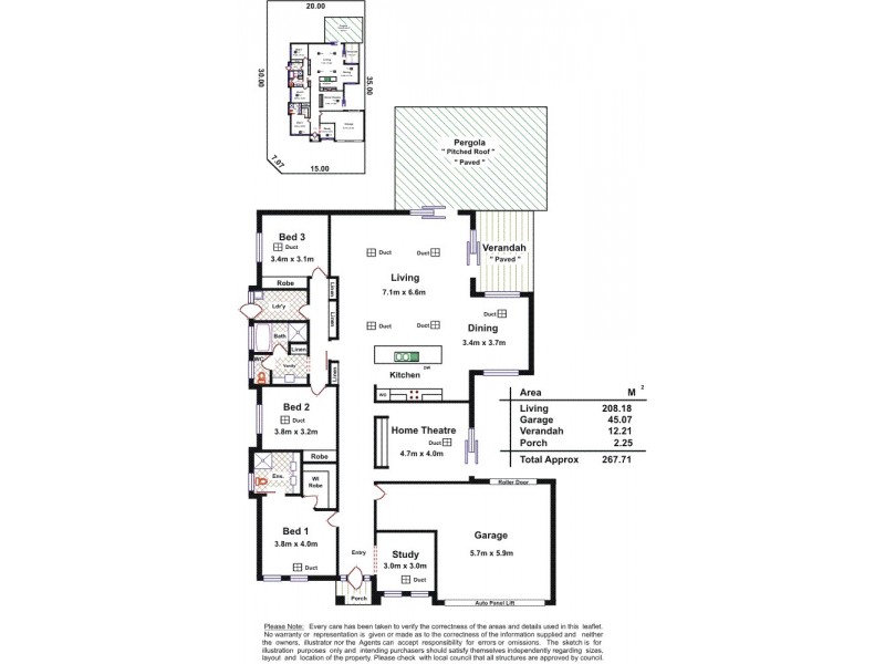 9 Bluewater Boulevard, Sellicks Beach SA 5174 Floorplan