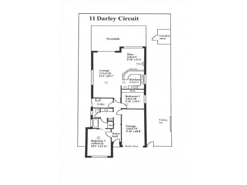 11 Darley Circuit, Noarlunga Downs SA 5168 Floorplan