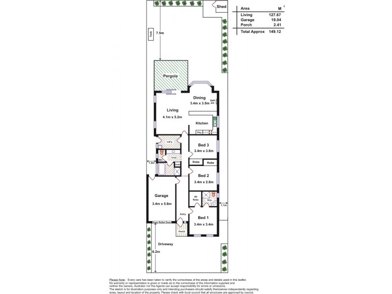 184 Aldinga Beach Road, Aldinga Beach SA 5173 Floorplan