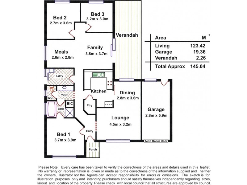16 Ketch Court, Aldinga Beach SA 5173 Floorplan