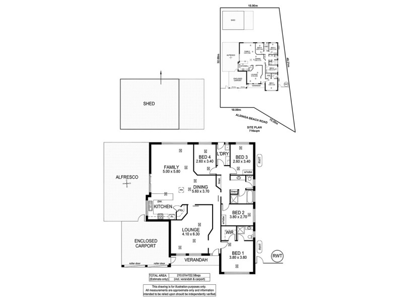 40 Aldinga Beach Road, Aldinga Beach SA 5173 Floorplan