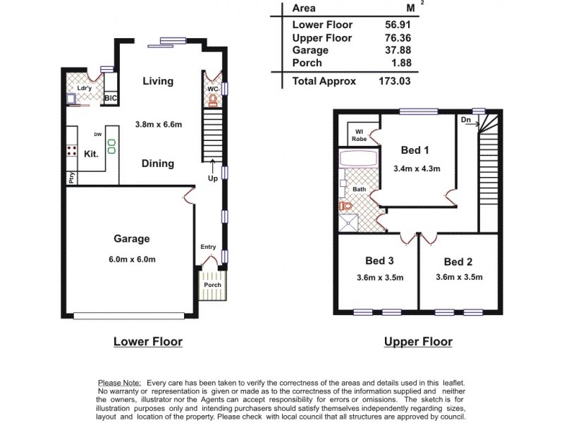 4/12 Whinnerah Avenue, Aldinga Beach SA 5173 Floorplan