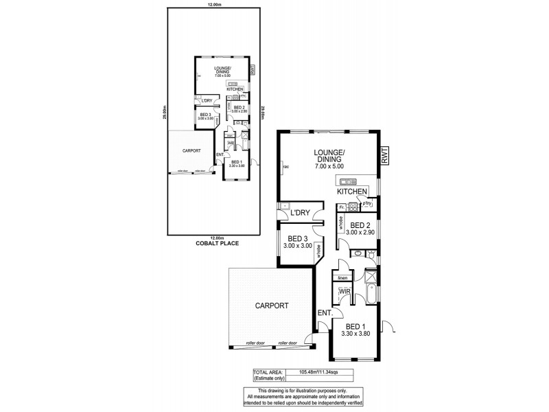 8 Cobalt Place, Aldinga Beach SA 5173 Floorplan