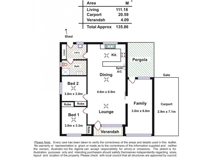 50 Coolangatta Drive, Aldinga Beach SA 5173 Floorplan