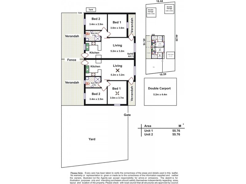 Unit 1/4 Croser Avenue, Aldinga Beach SA 5173 Floorplan
