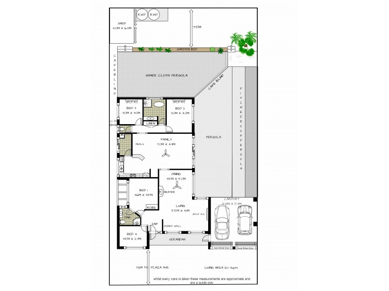 19 Plaza Avenue, Sellicks Beach SA 5174 Floorplan