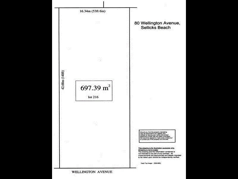 80 Wellington Avenue, Sellicks Beach SA 5174 Floorplan