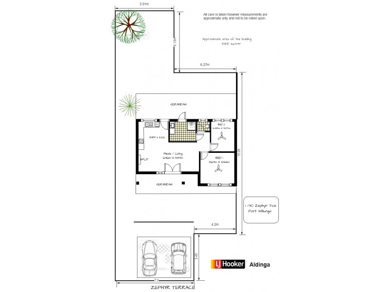 Lot 1/30 Zephyr Terrace, Port Willunga SA 5173 Floorplan
