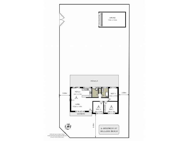 6 Greenoch Street, Sellicks Beach SA 5174 Floorplan