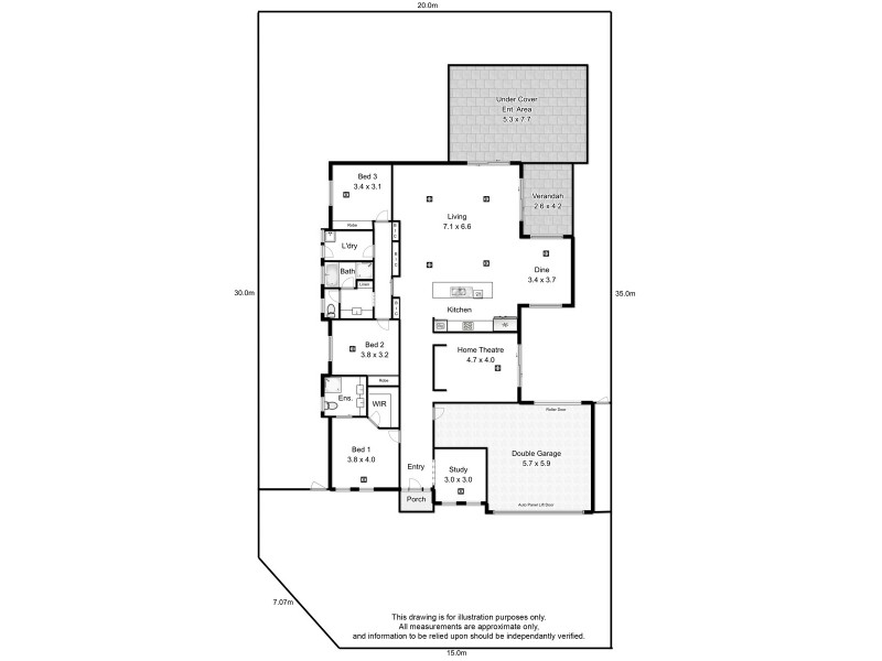 9 Bluewater Boulevard, Sellicks Beach SA 5174 Floorplan