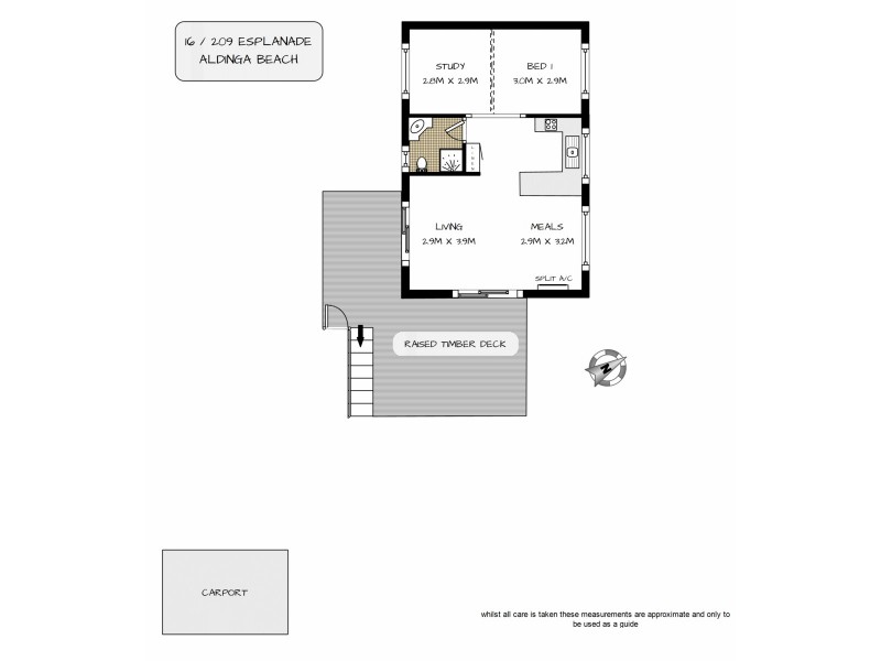 16/209 Esplanade, Aldinga Beach SA 5173 Floorplan