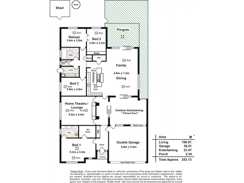42 Coastguard Road, Seaford Meadows SA 5169 Floorplan