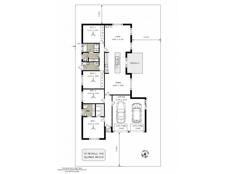 74 Nicholl Avenue, Aldinga Beach SA 5173 Floorplan
