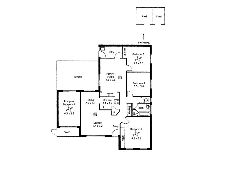 7 Hayford Crescent, Morphett Vale SA 5162 Floorplan
